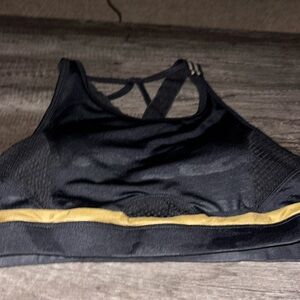 Sam eldaman sports bra med brand cross back